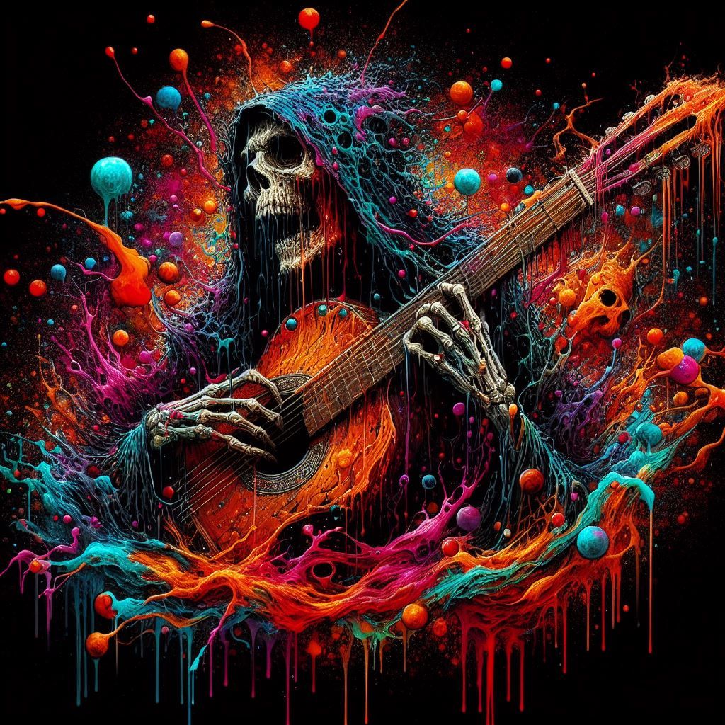 "..still my guitar gently weeps..."  by @iUnicorn