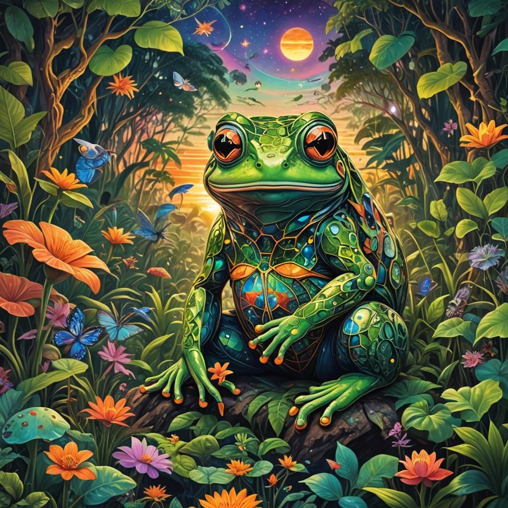 Everything is connected. Worlds of consciousness are intertw...