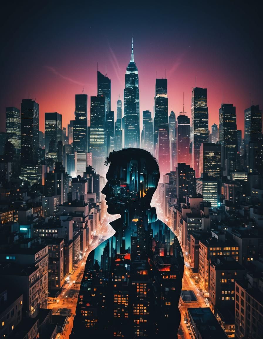 Metropolis at night