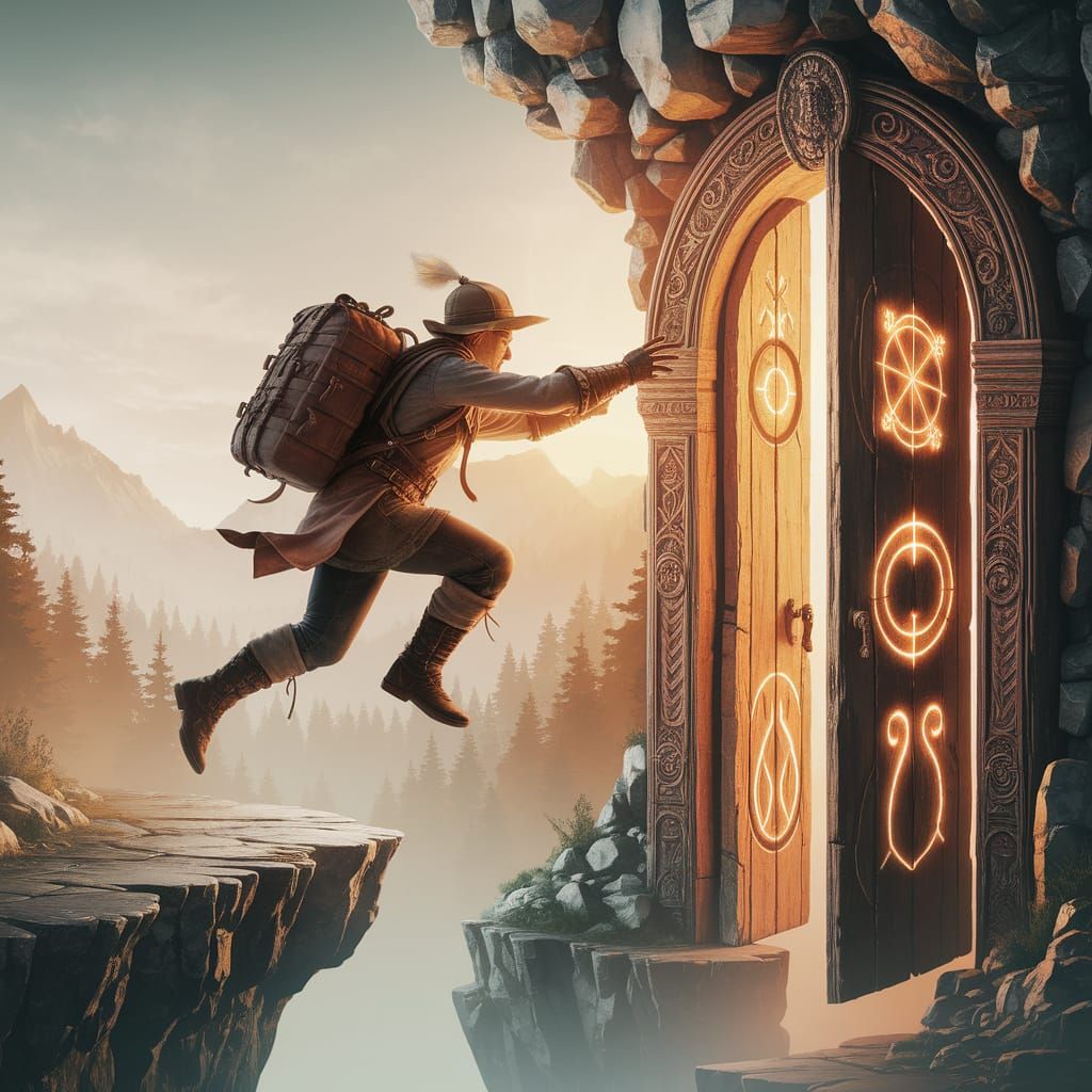 Doors Where They Shouldn't Be  by @Mahina