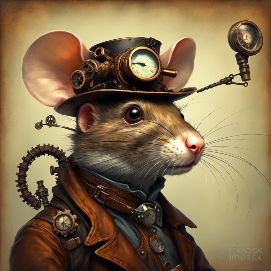 <lora:Contemporary-SP:1.0> contemporary steampunk portrait of a ratcatcher who looks like his prey