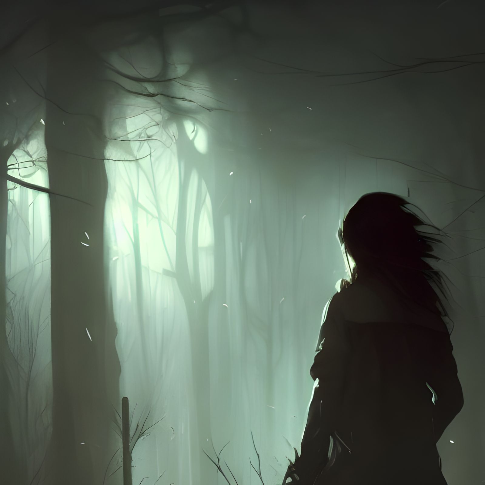 Girl in a Horror Movie