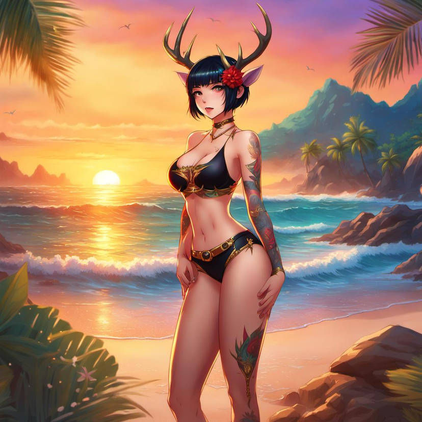 Backdoor Beach Anime II