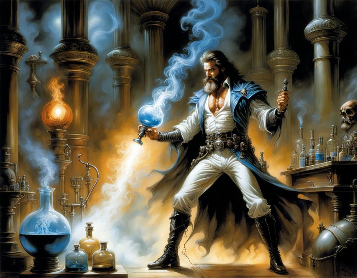 Mad Chemist - AI Generated Artwork - NightCafe Creator