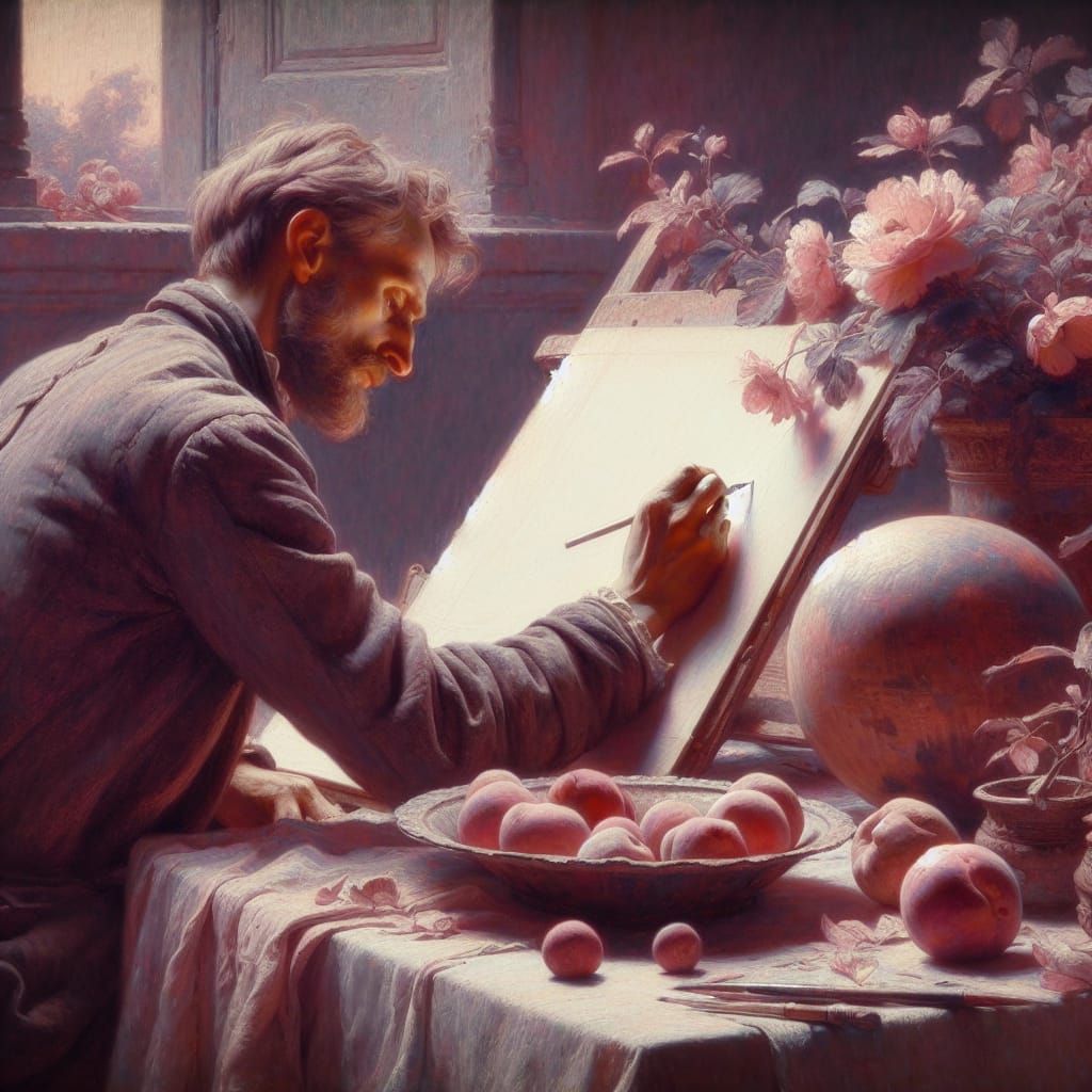 The beginning of every masterpiece  by @IAP