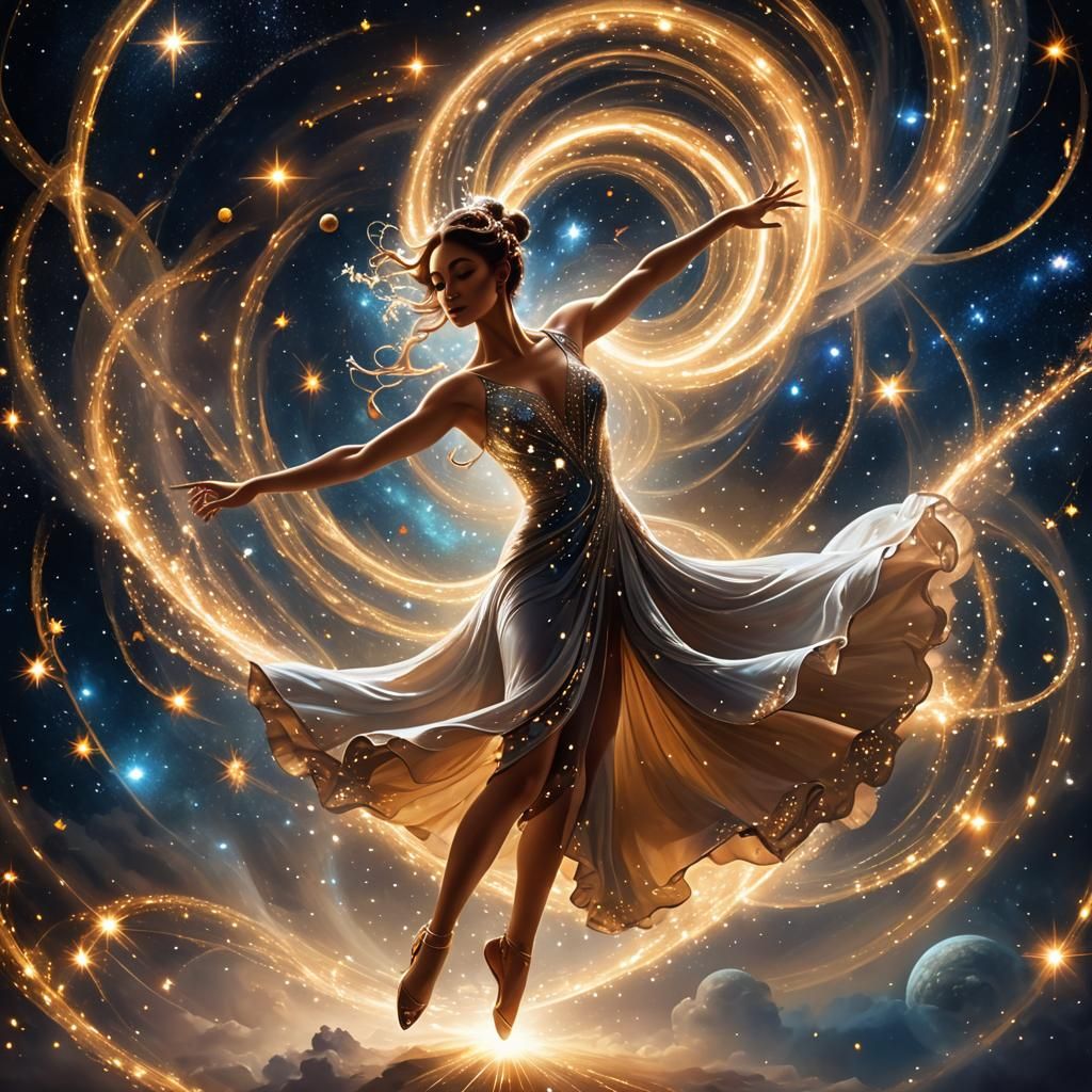 Dancing with the Universe!  by @Melanie Rhoades 
