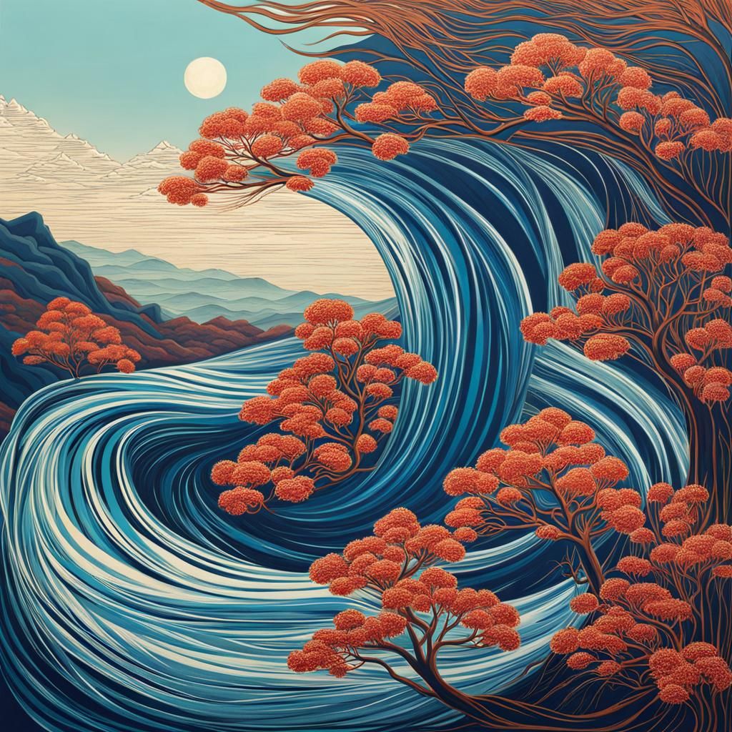 FLOWING LIKE WATER IN A SHAPELESS STATE