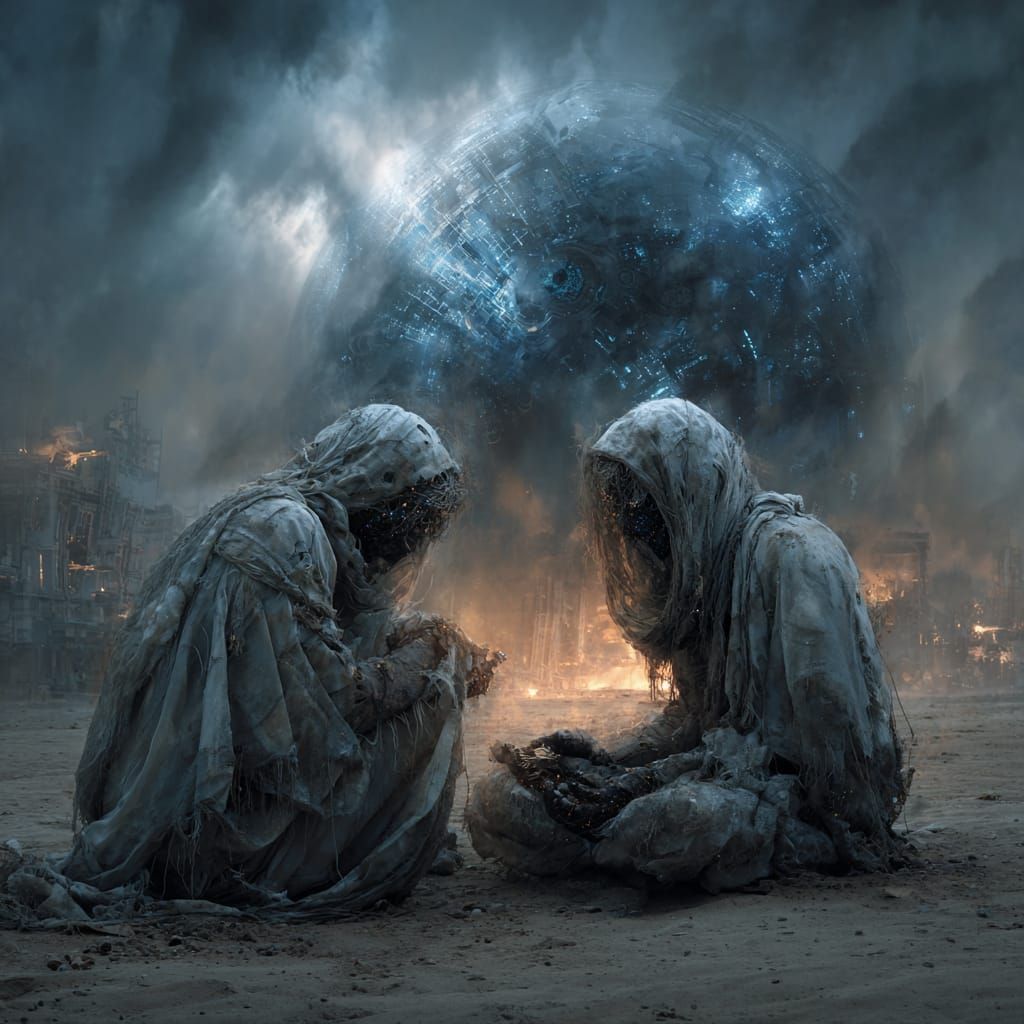 postapocalyptic hologram