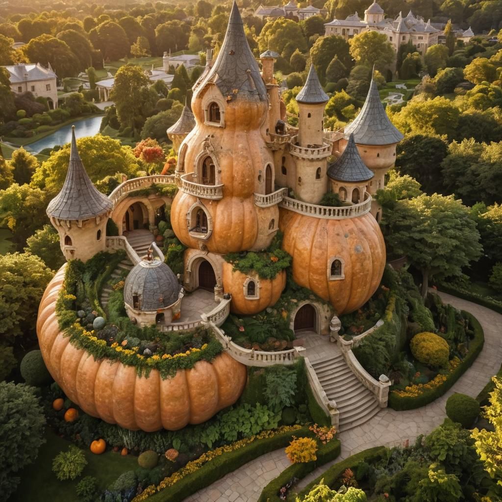 Gourd Mansion  by @Seivitae