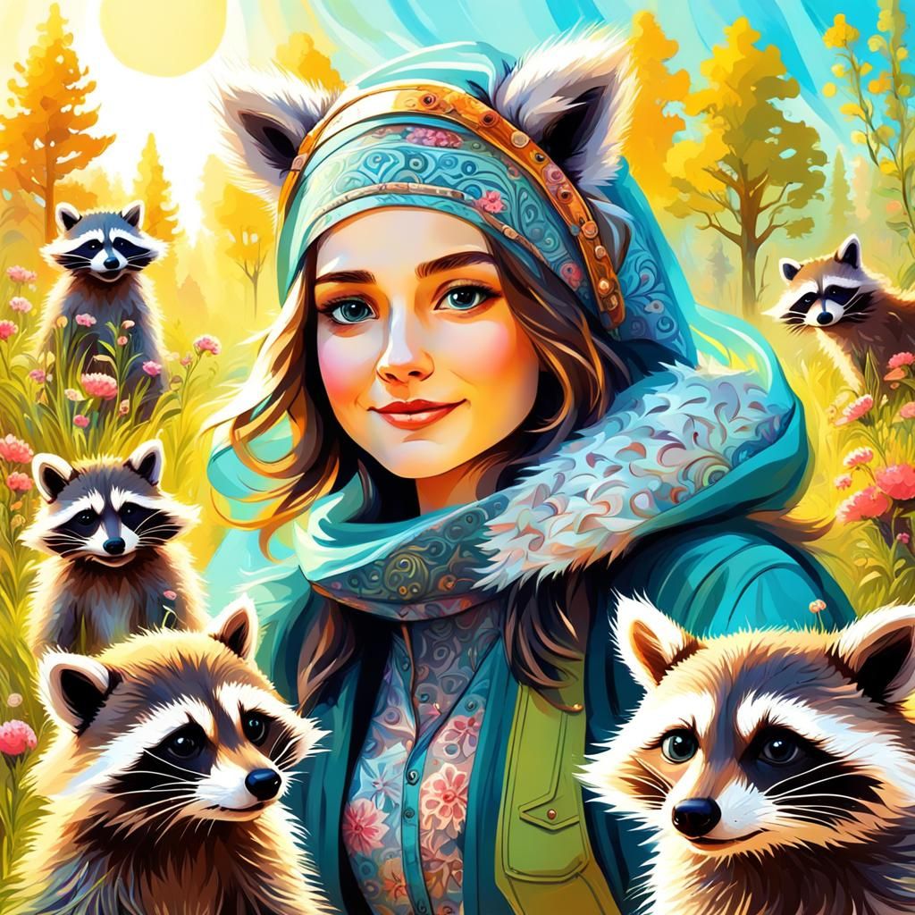 In the raccoon family