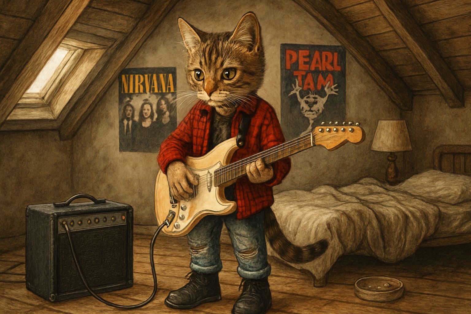 Gen-X cat  by @JC lost land