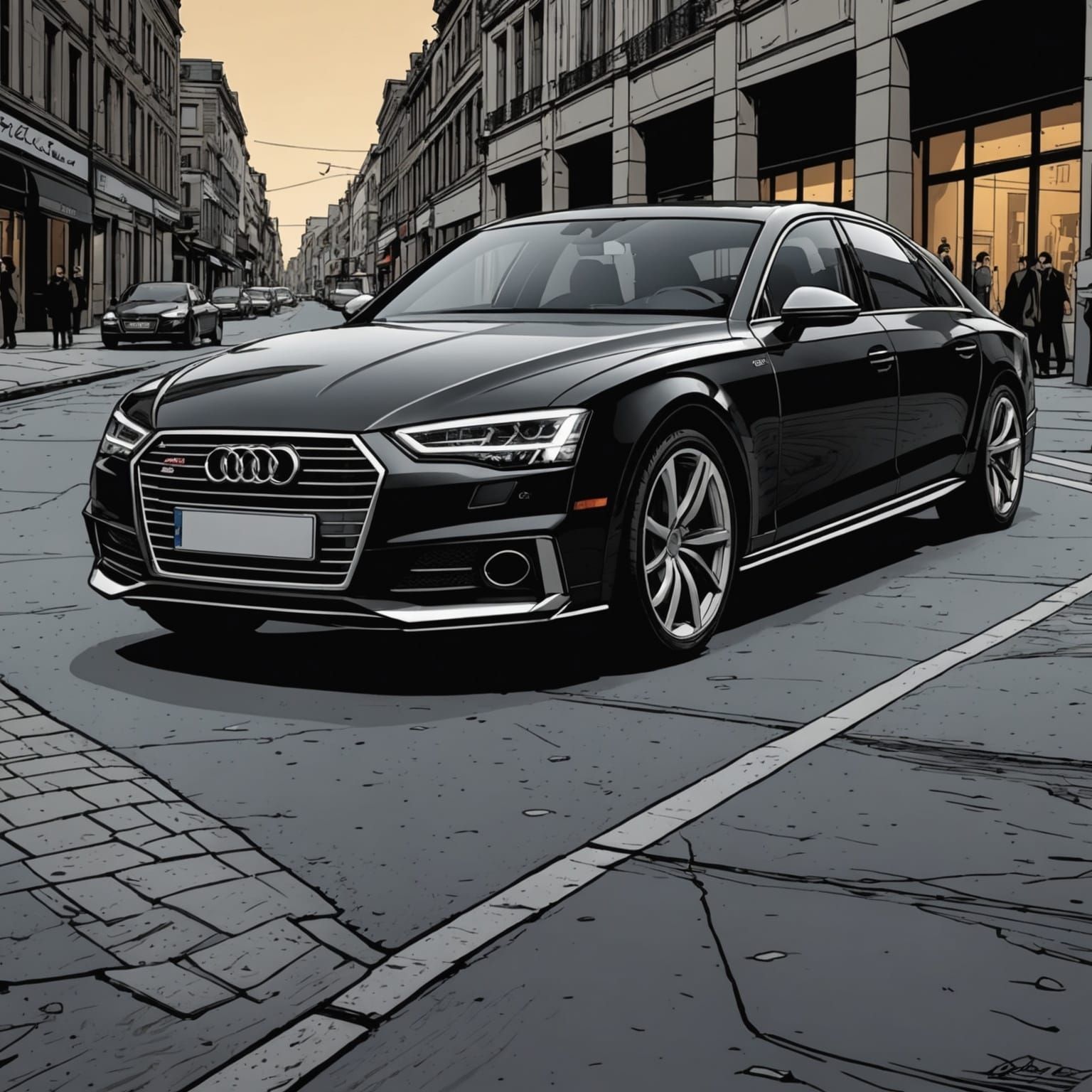 Audi Phantom Comic