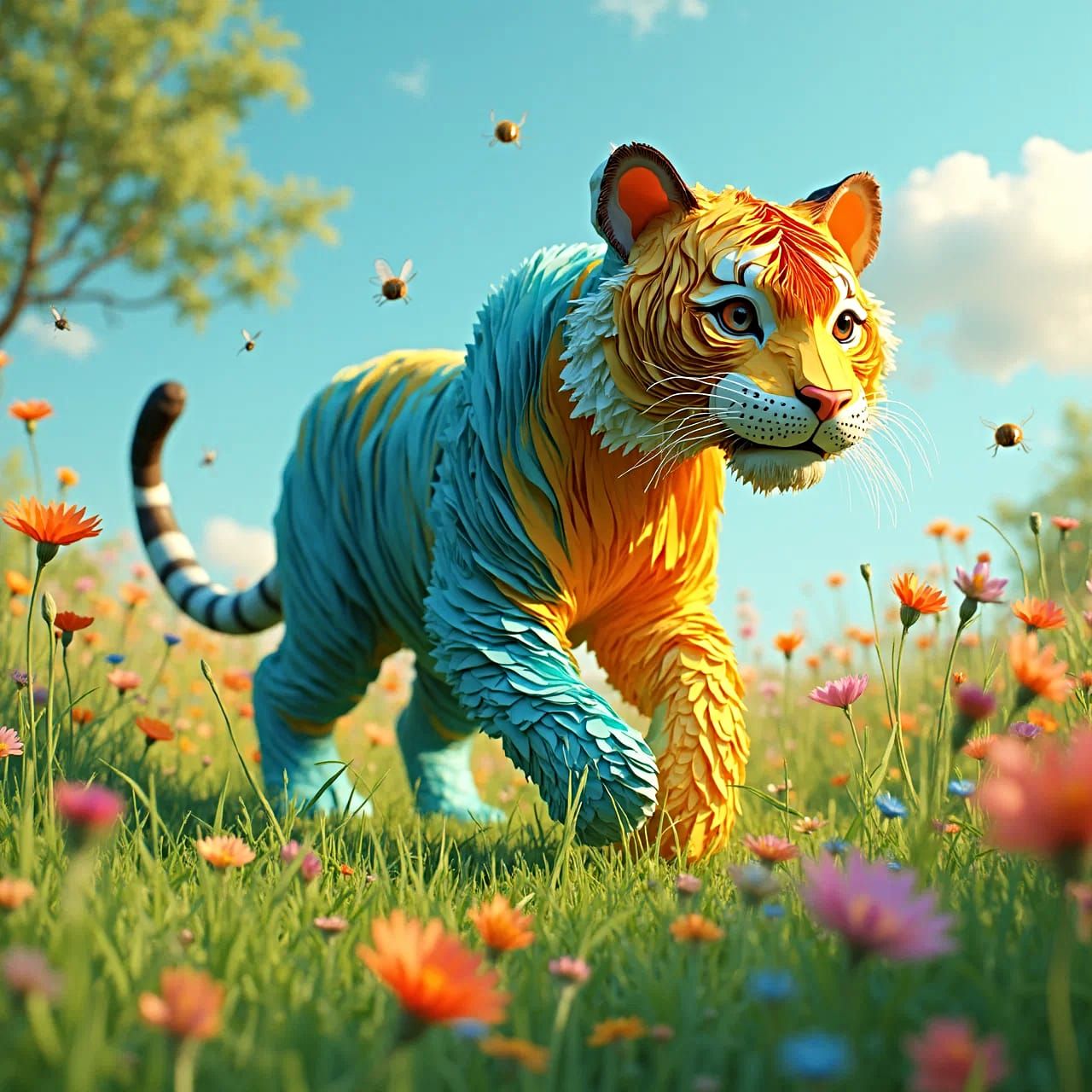 Paper Tiger in the World!