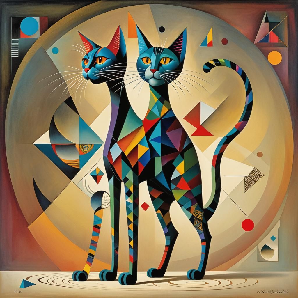 Surreal Cat - AI Generated Artwork - NightCafe Creator