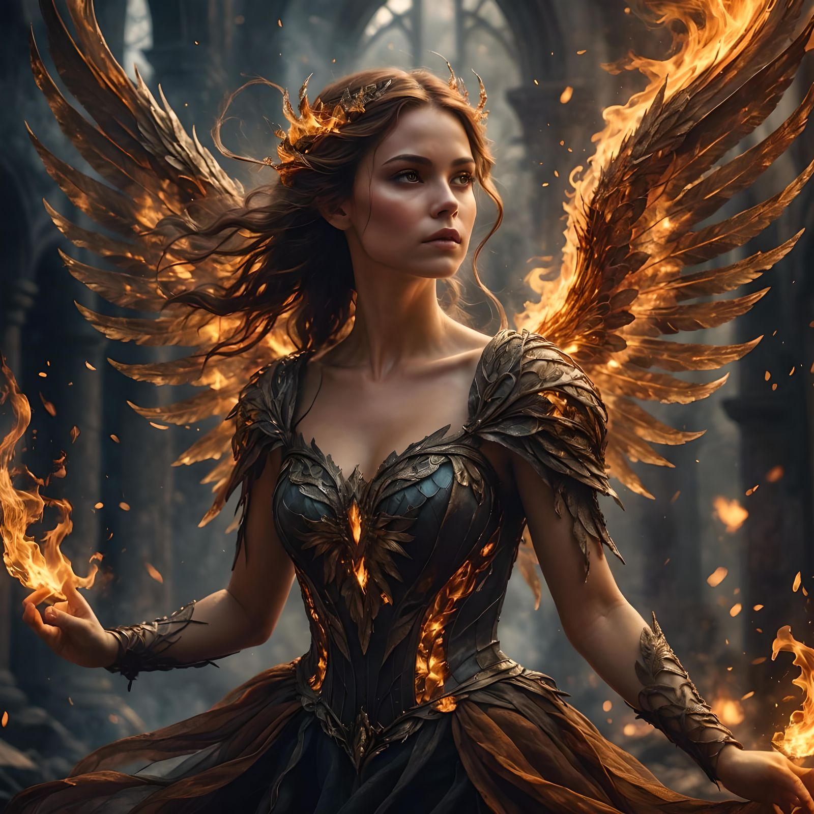 Faerie Fire - AI Generated Artwork - NightCafe Creator