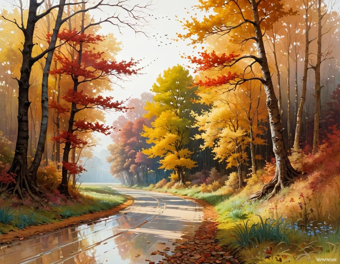 Landscape by Paolo Veronese, 1562