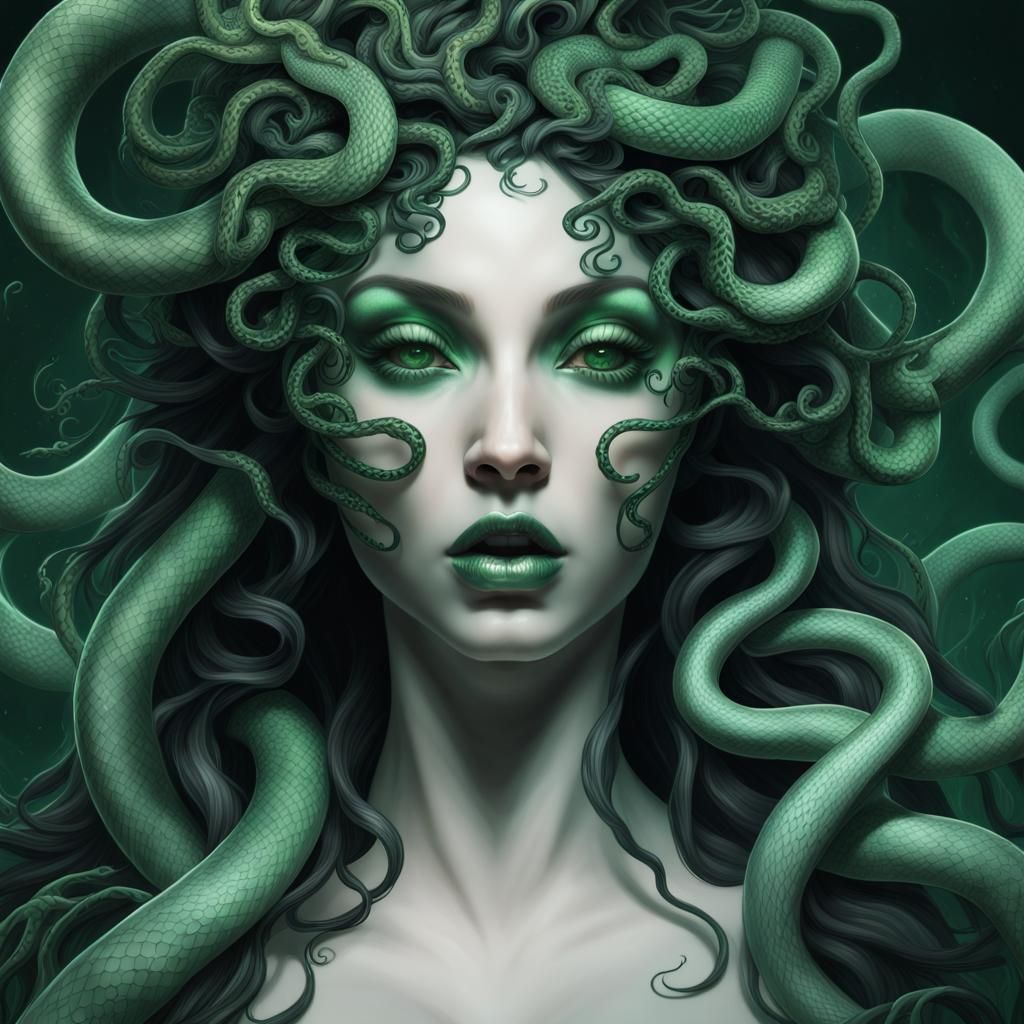 Medusa - AI Generated Artwork - NightCafe Creator