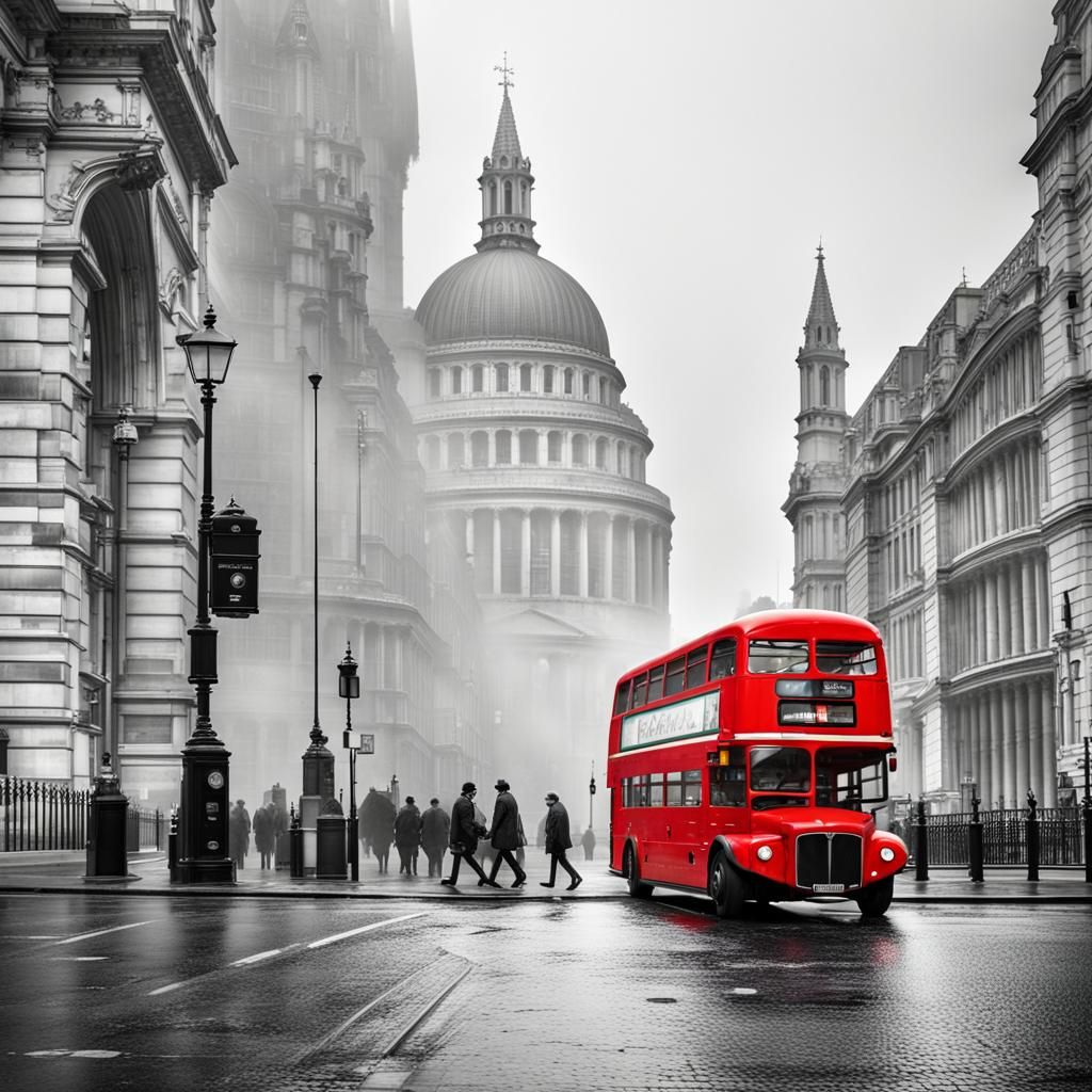 Red London  by @Sig