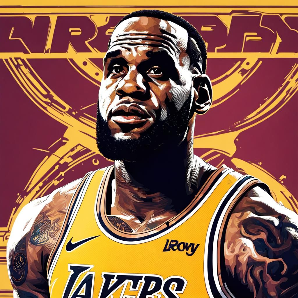 LeBron James - AI Generated Artwork - NightCafe Creator