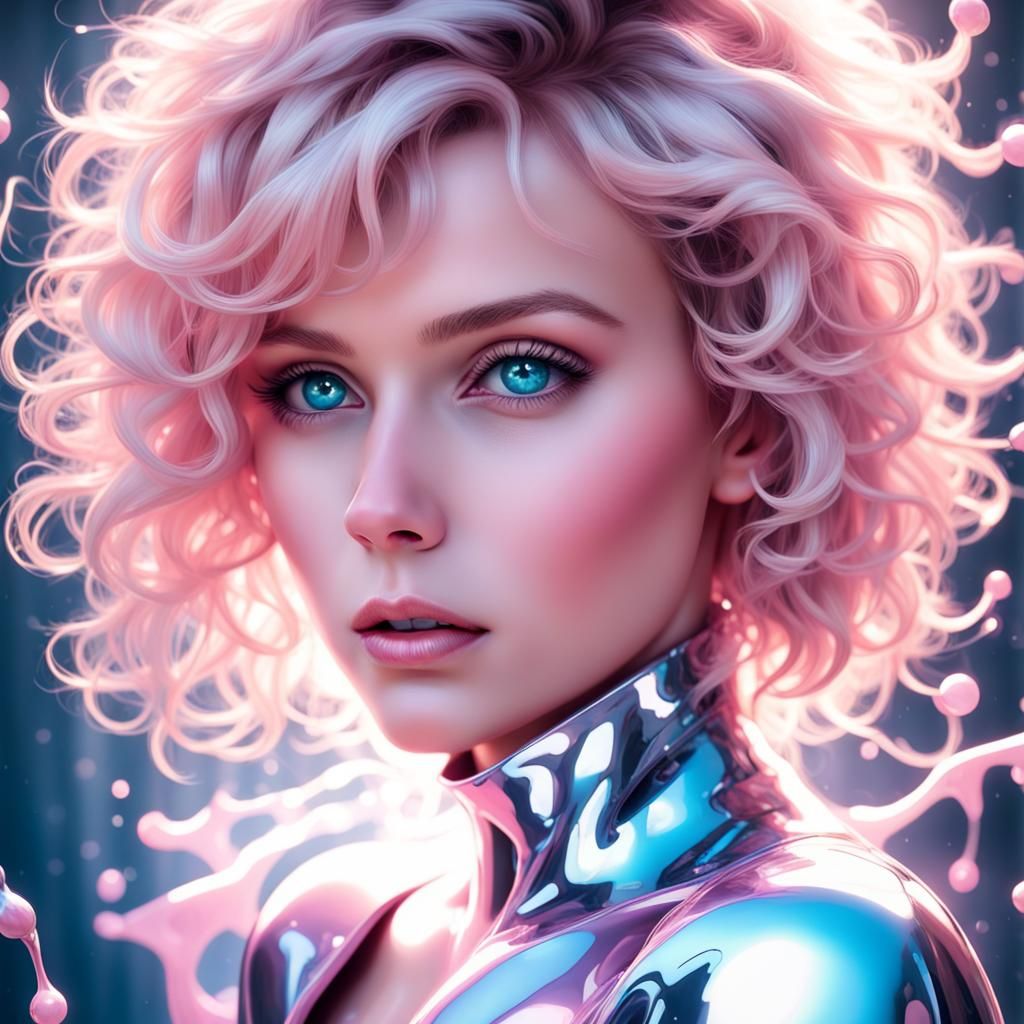 pink latex - AI Generated Artwork - NightCafe Creator