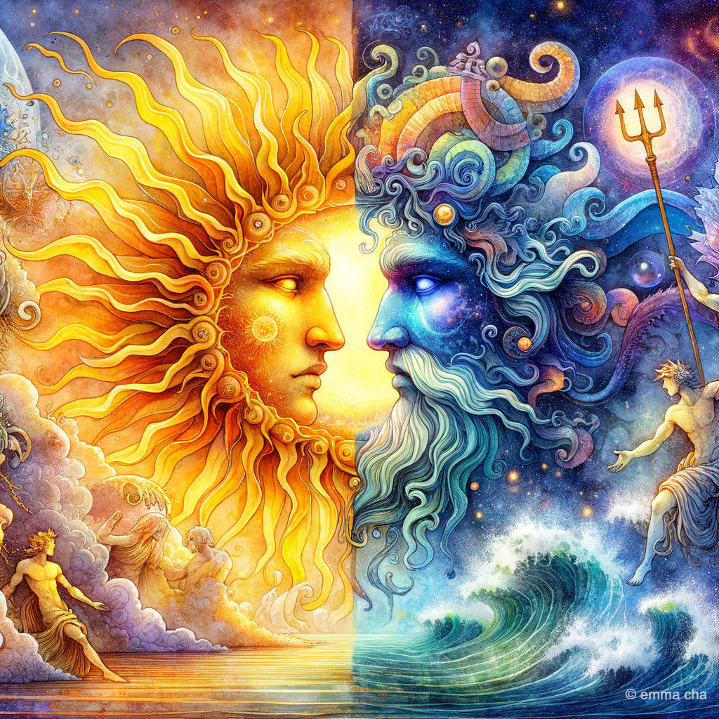 Mythological argument between brothers