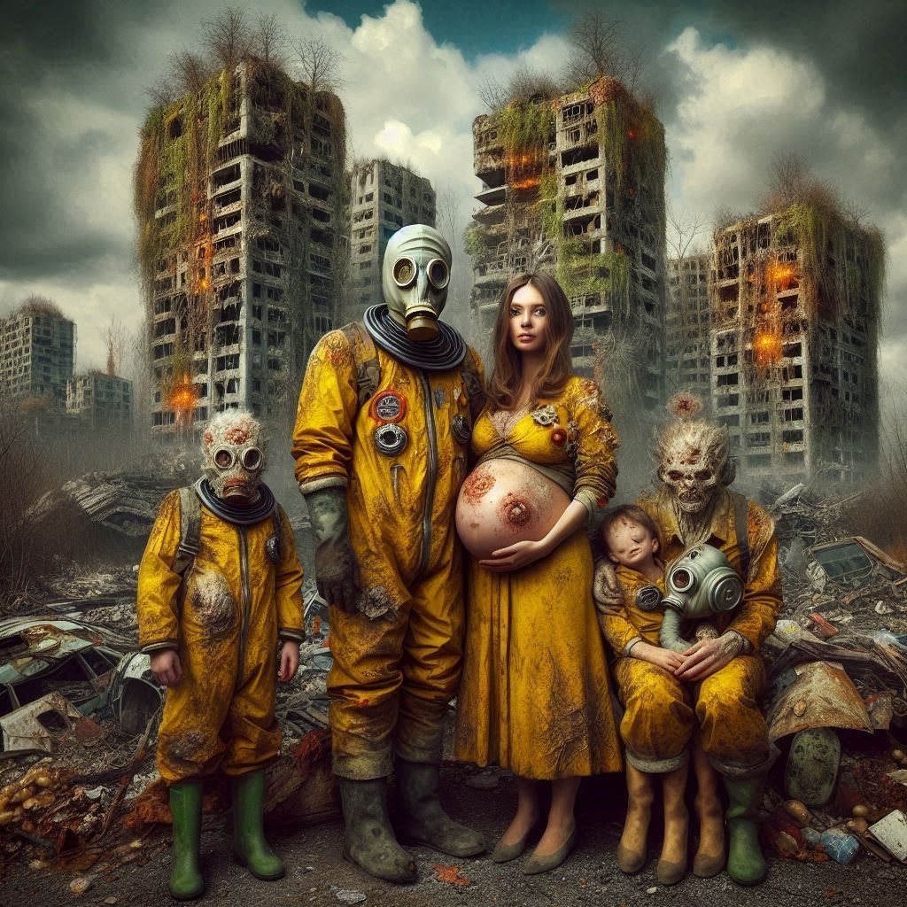 Post Apocalyptic Family portrait
