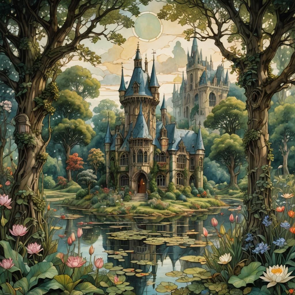 Close-up Epic Masterpiece Maximalist Mysterious Magnificent ...