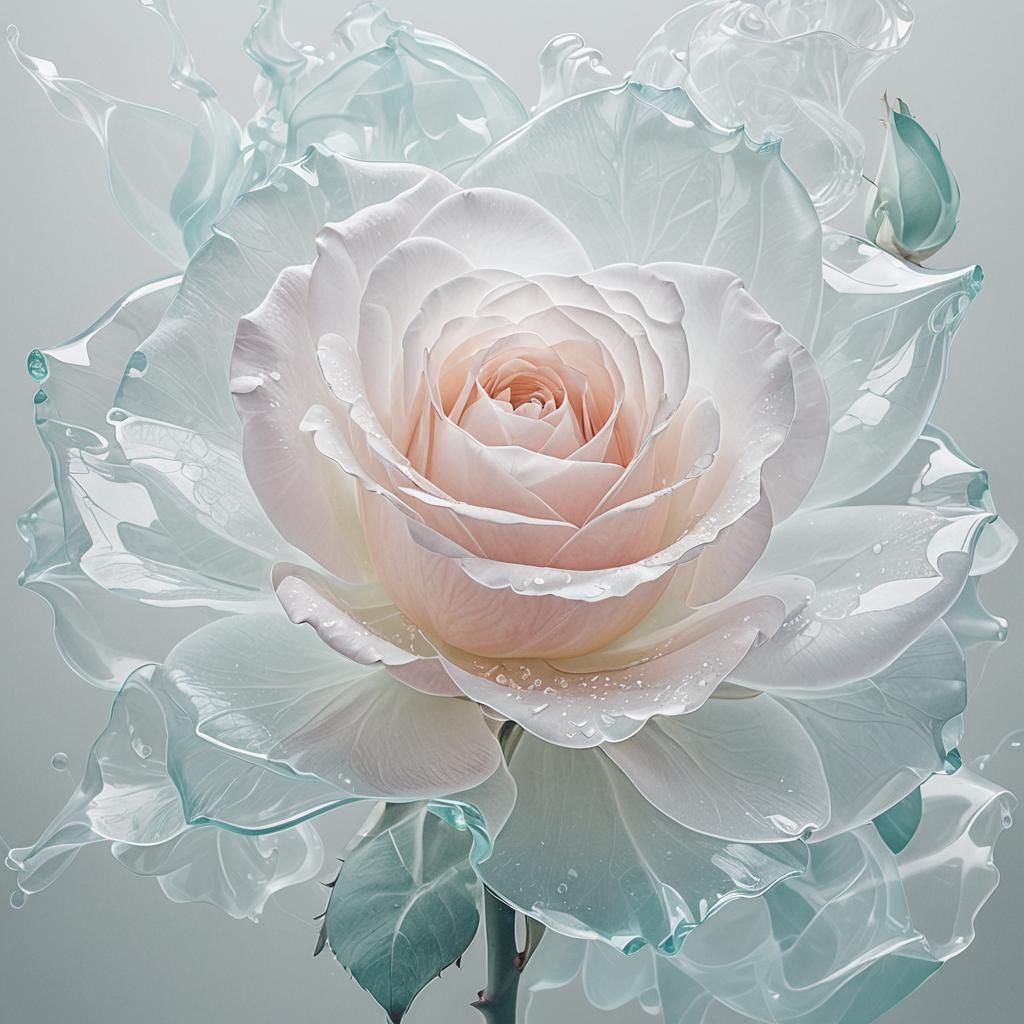 The Glass Flower in Pink