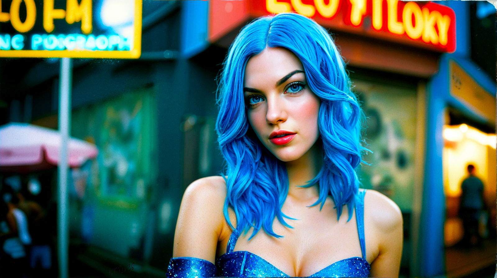 Mattie Love - Glitter in the air series. newly upscaled.