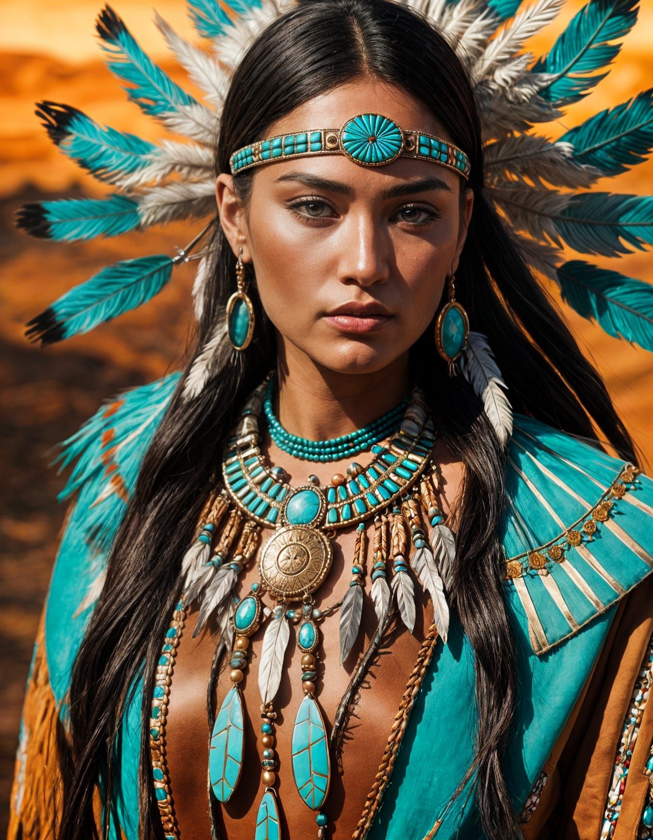 Native Turquoise by QueenQuill   by @QueenQuill