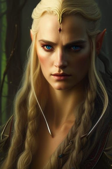 Galadhrim elf - AI Generated Artwork - NightCafe Creator