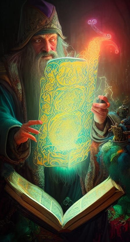 A Wizard Cross References his Spell Notes