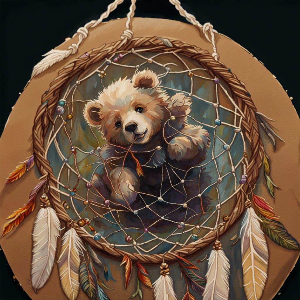 Teddy Bear Dreams  by @lizardly 