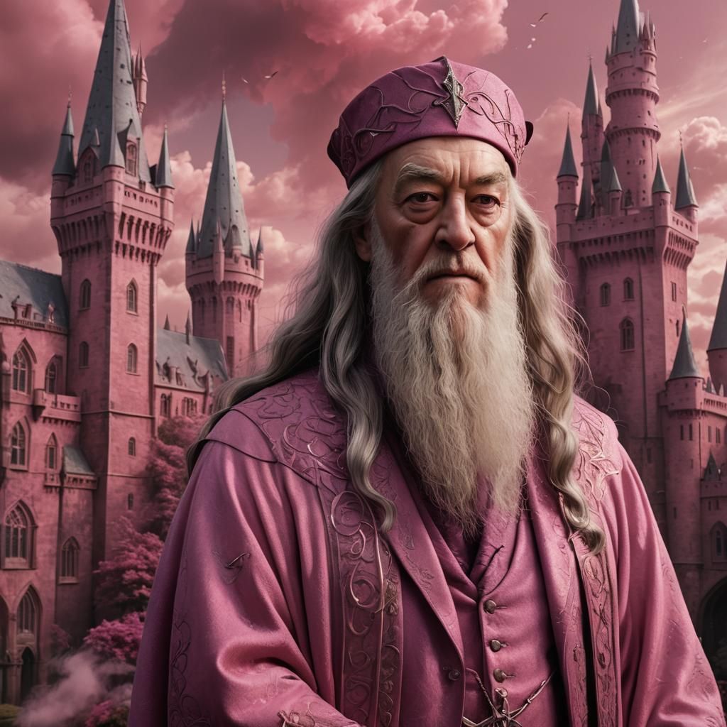 Dumbledore 🩷 - AI Generated Artwork - NightCafe Creator