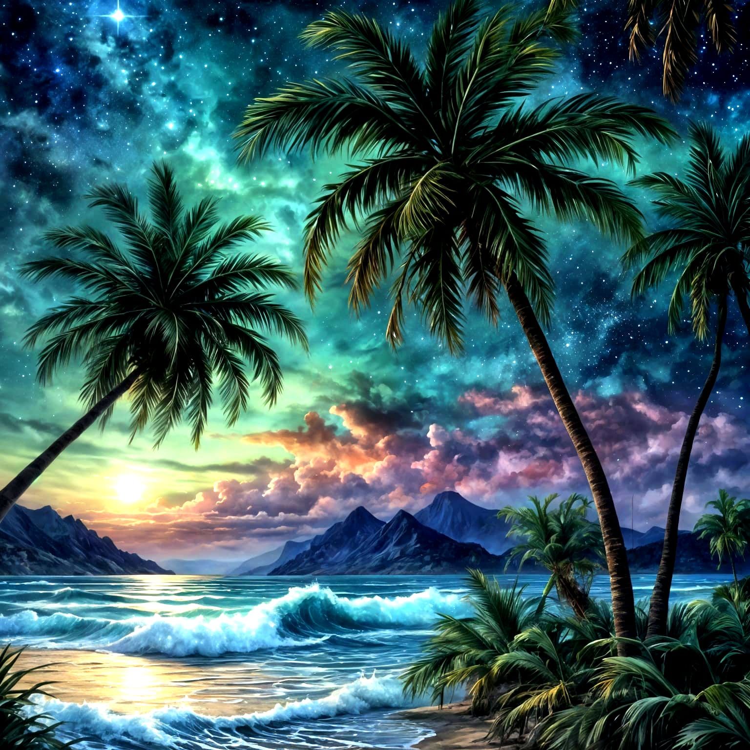 Palmen tree Paradise  by @Mary