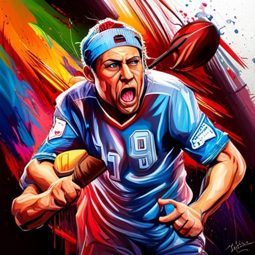 Celebrating Sporting Spirit The Power of Sports Fan Art AI Generated