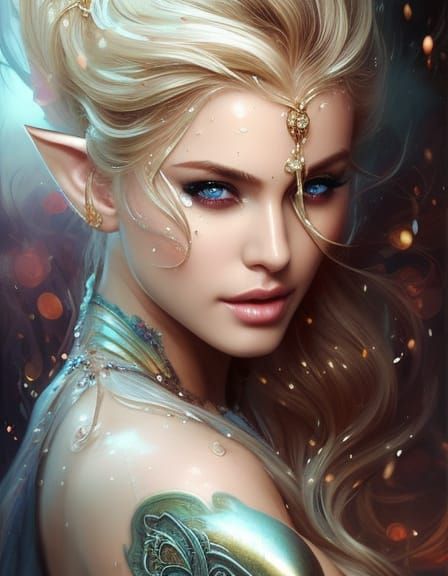 Elven warrior - AI Generated Artwork - NightCafe Creator