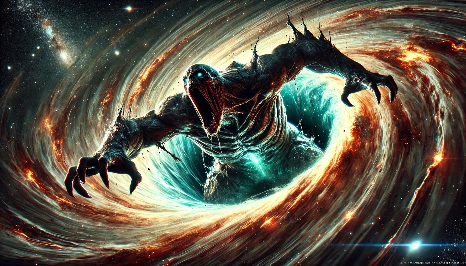 Monster from the black hole