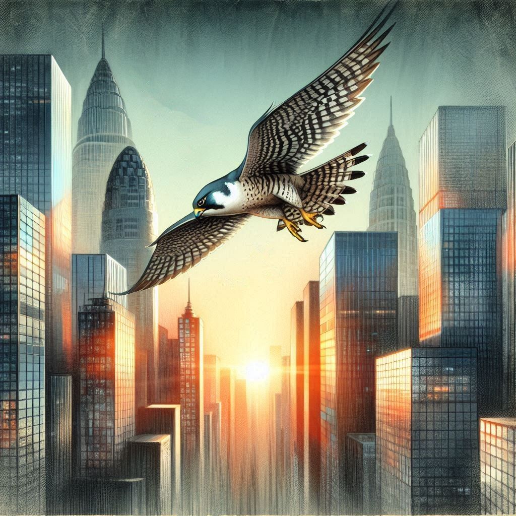 Peregrine Falcon (Antonio Sant’Elia)