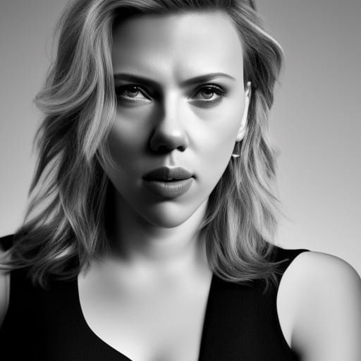 Scarlett Johansson - AI Generated Artwork - NightCafe Creator