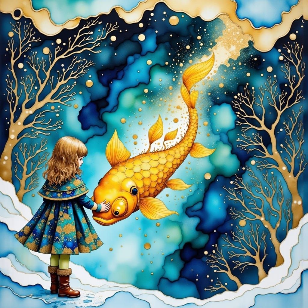whimsical ink