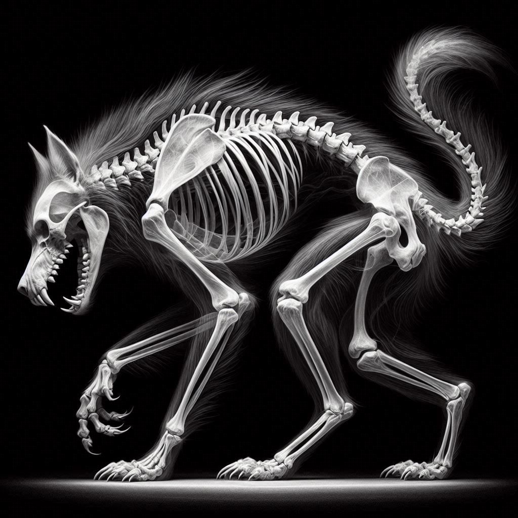 Werewolf Skeleton