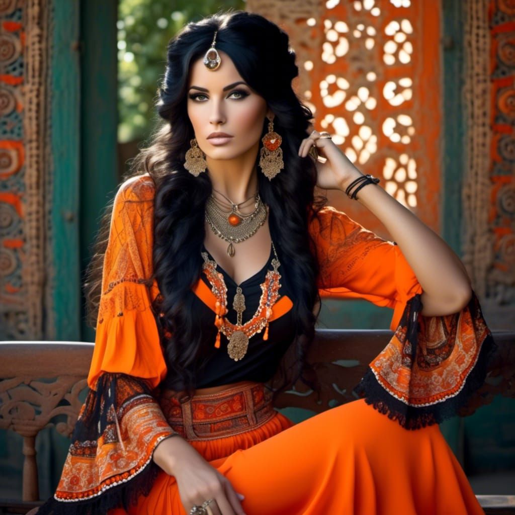 <lora:GypsyStyle:1.0> 