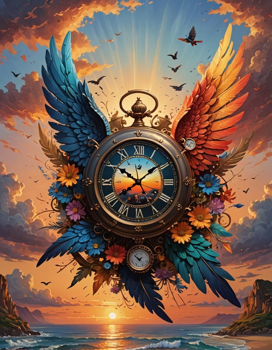 Time Flies  by @DeviLiViciousiLique X