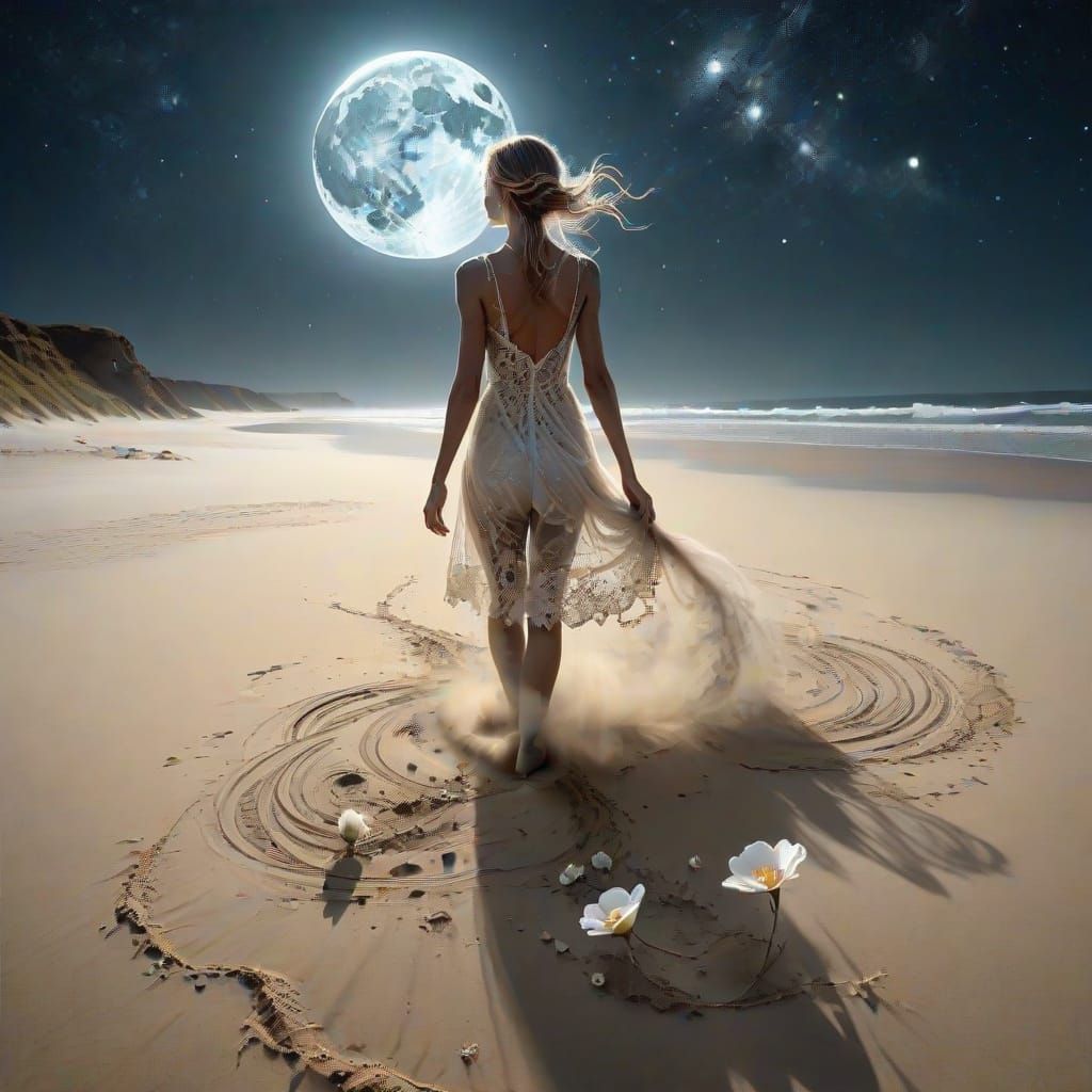 This work harmoniously combines the style of Willem Henraets, the graceful, expressive watercolor technique of Carne Griffiths and the airy,...