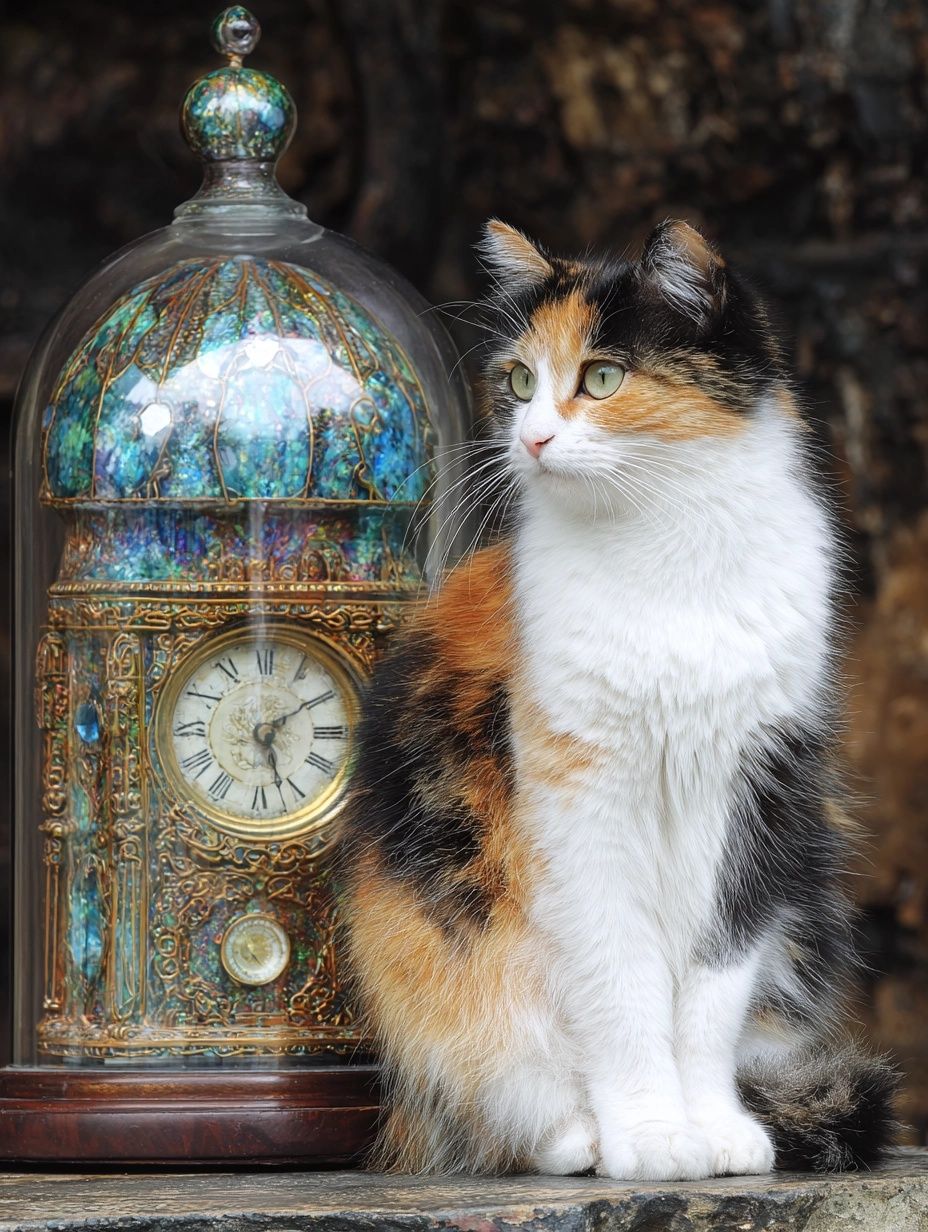 Calico clock