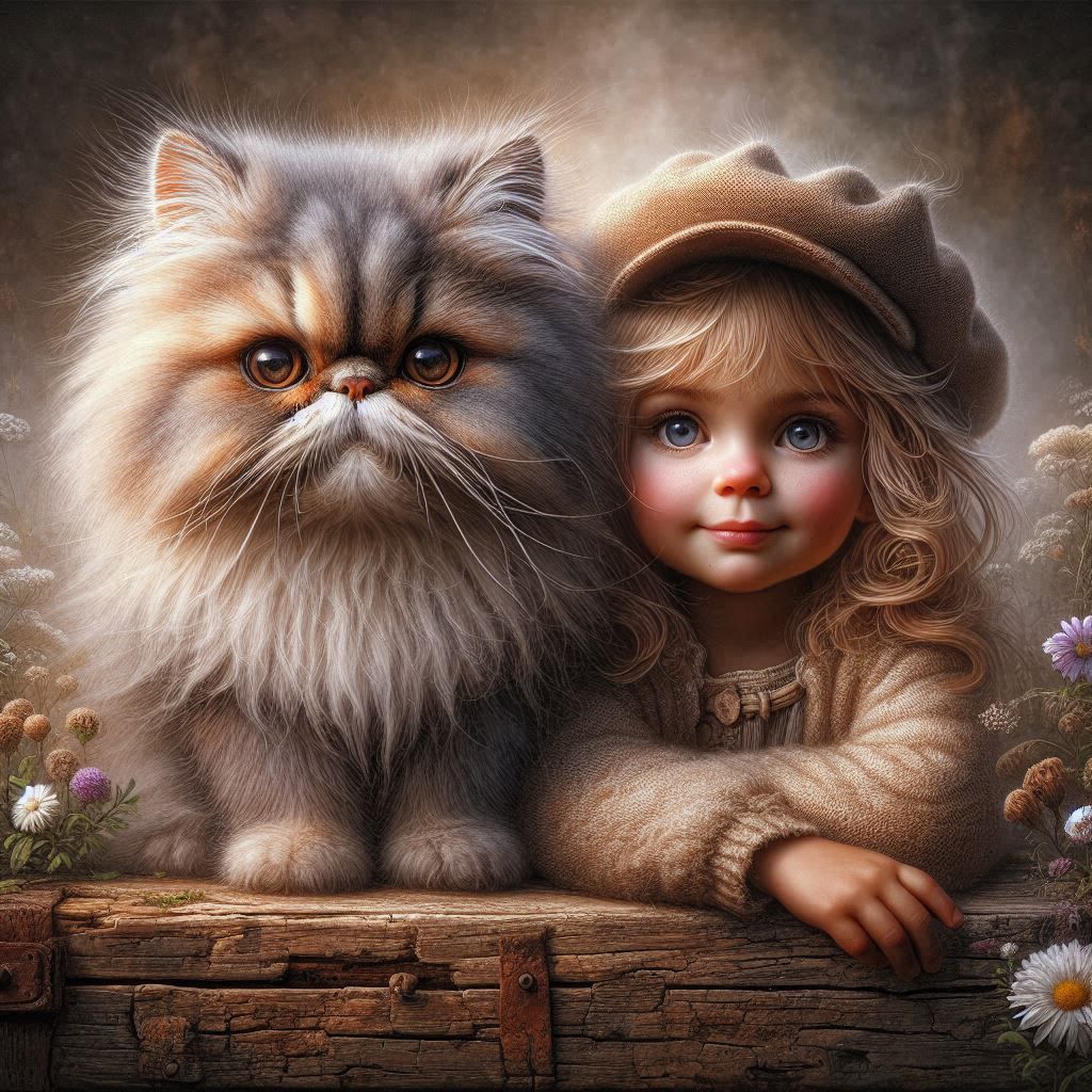 They Fluffy Kitten Girl😸😸😁