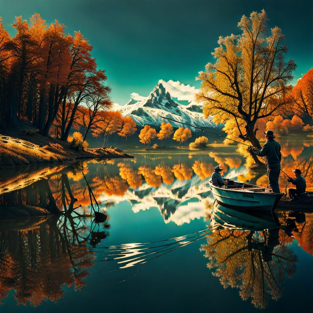 Reflection on water