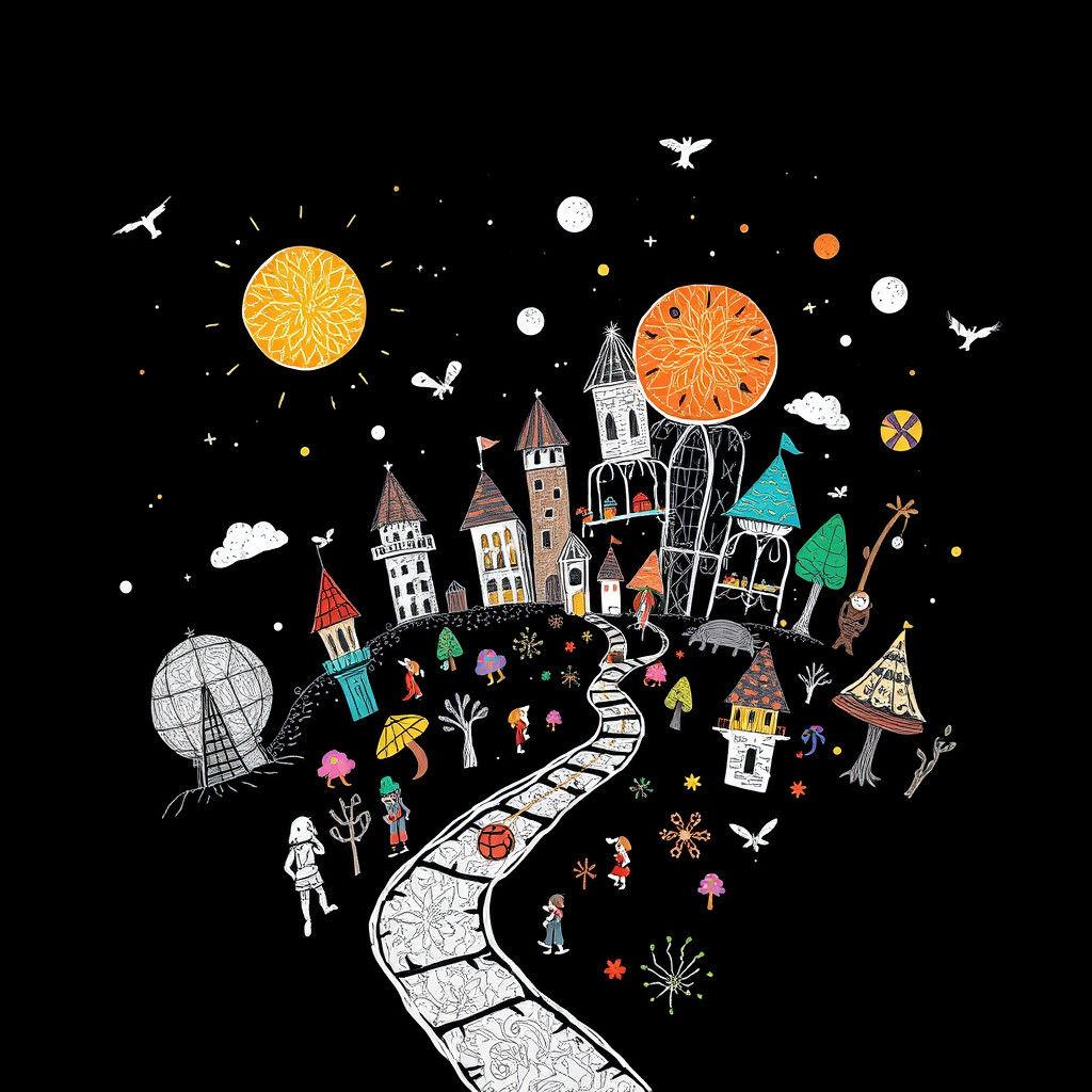 little world  by @cdve