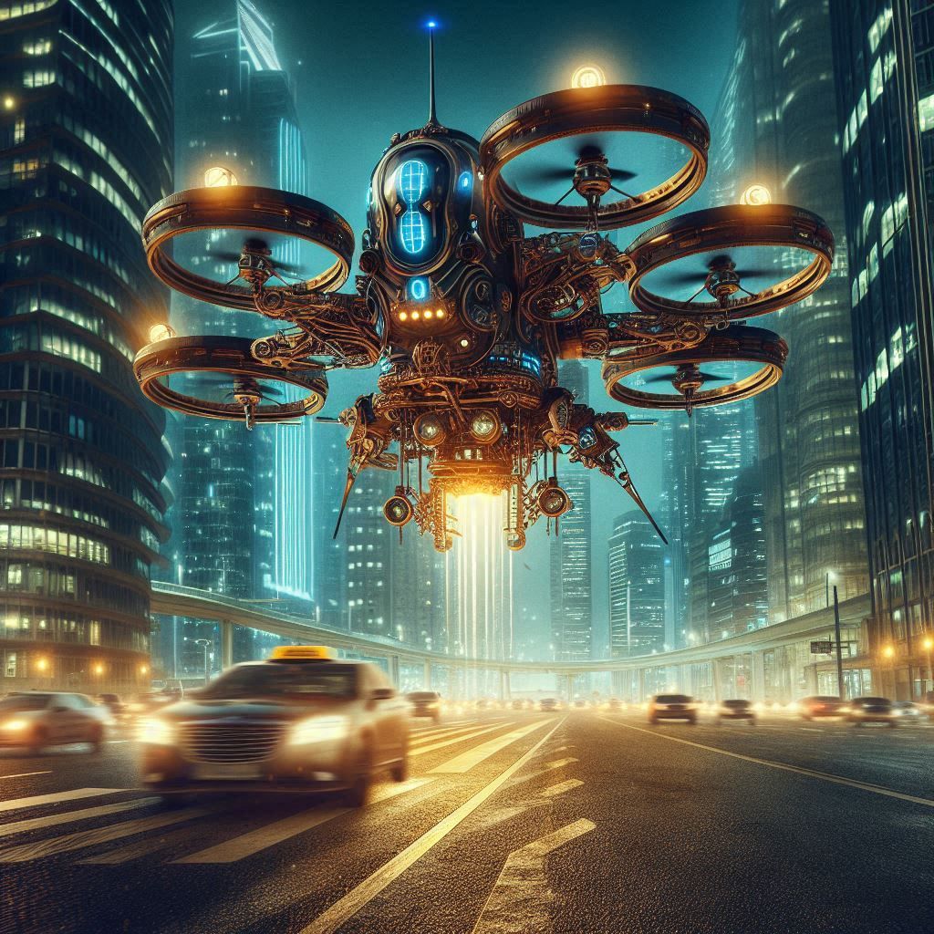 Flying transport